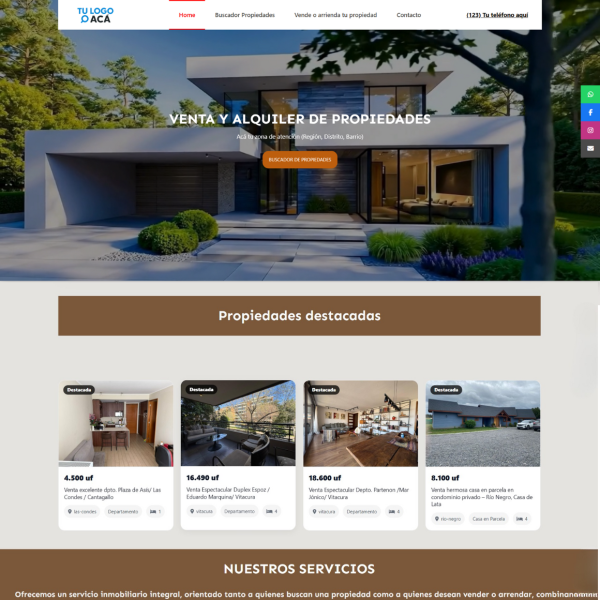 Venta y arriendo de propiedades Venta y arriendo de propiedades